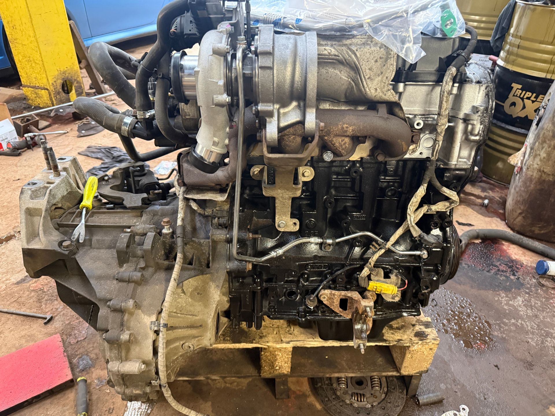 Ford Transit Custom engine replacement in Ayr